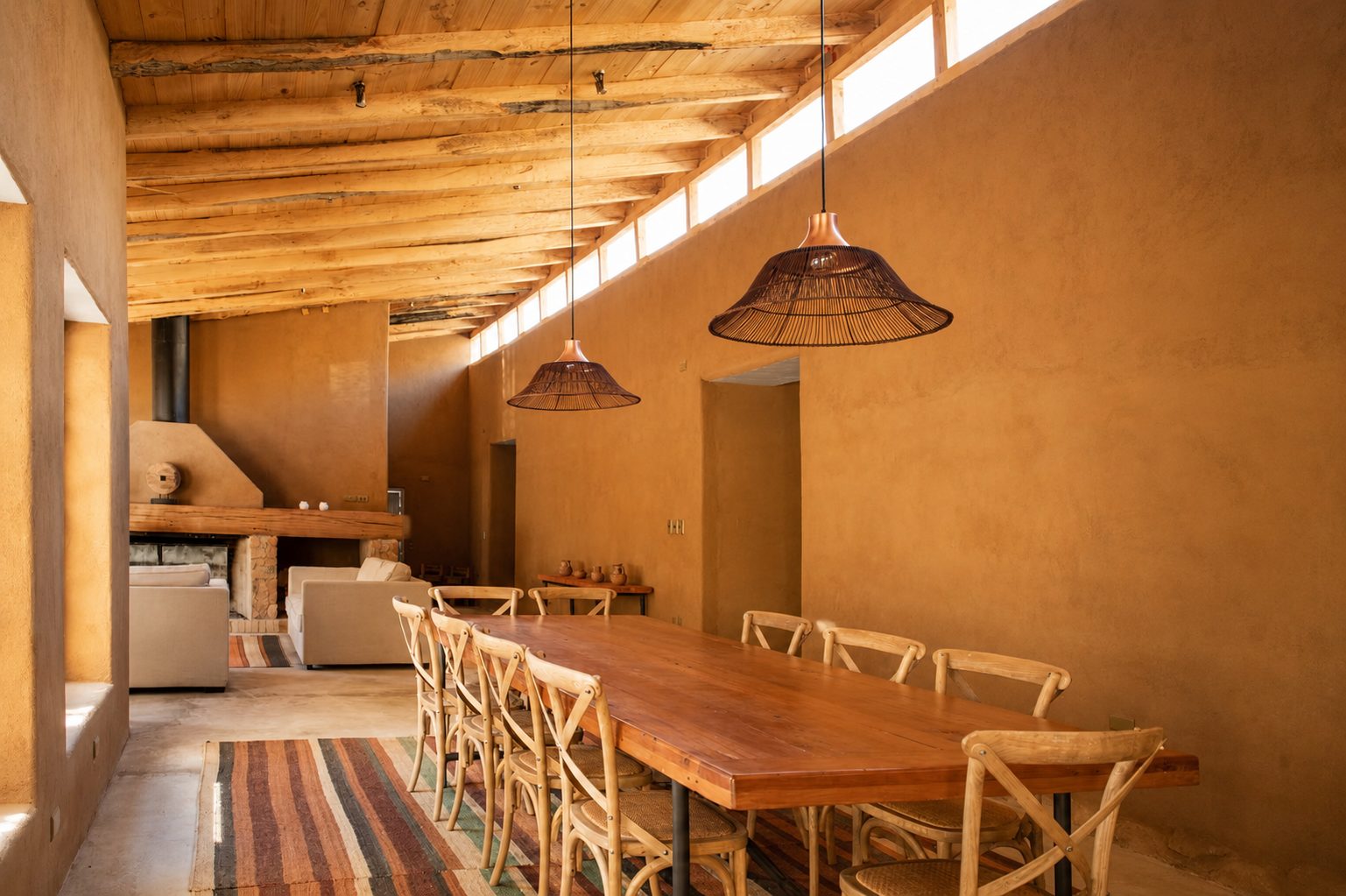 Dining room at Casa Álvarez